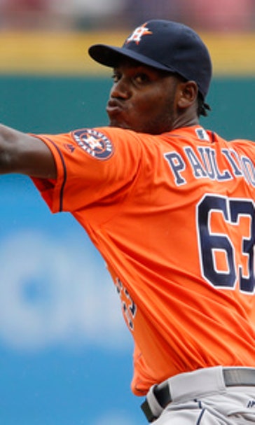Astros' Paulino loses major league debut 10-7 to Indians